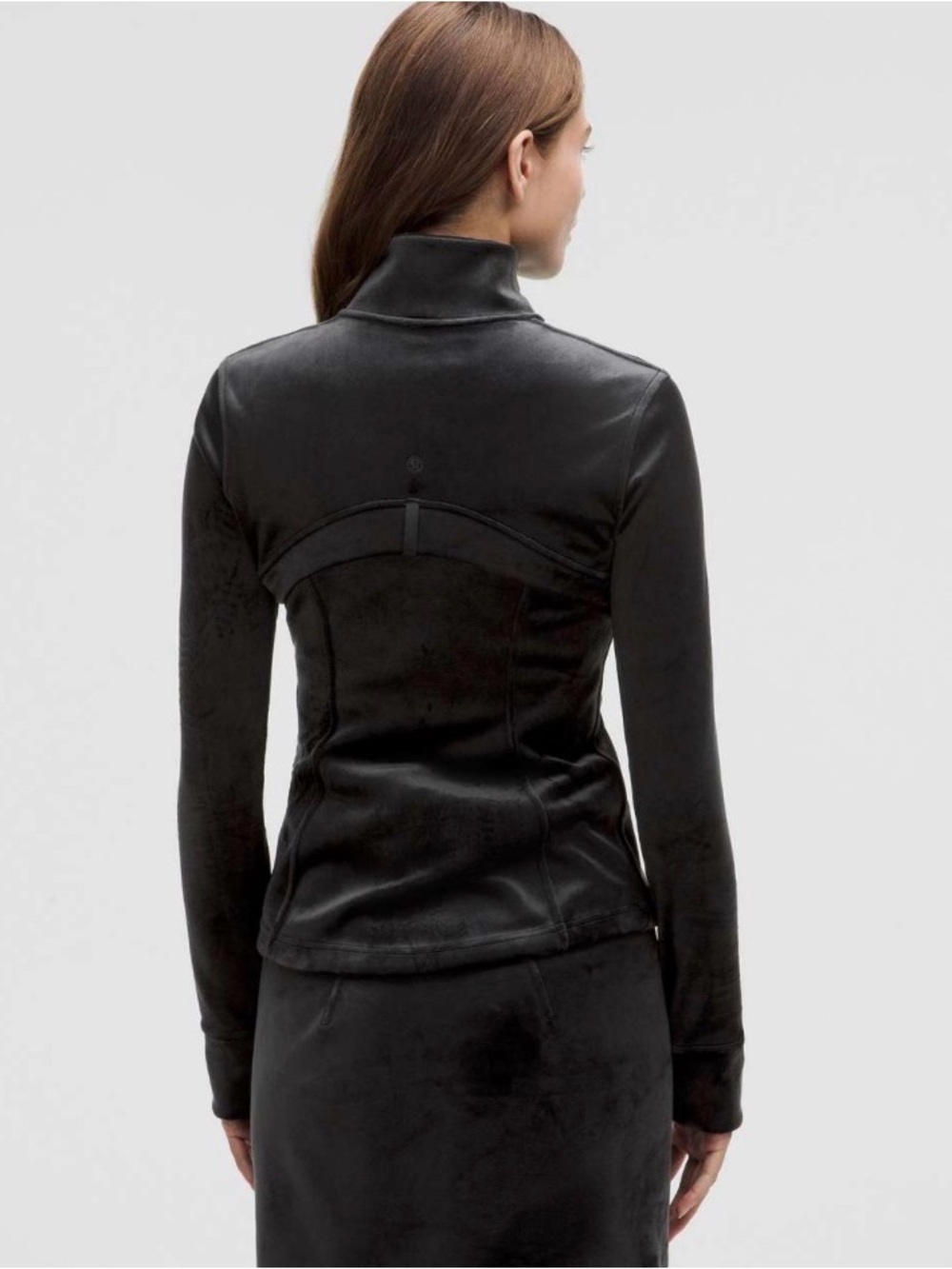 NWOT Lululemon Define Velvet Full Zip Jacket Black Size 14 - Picture 2 of 9